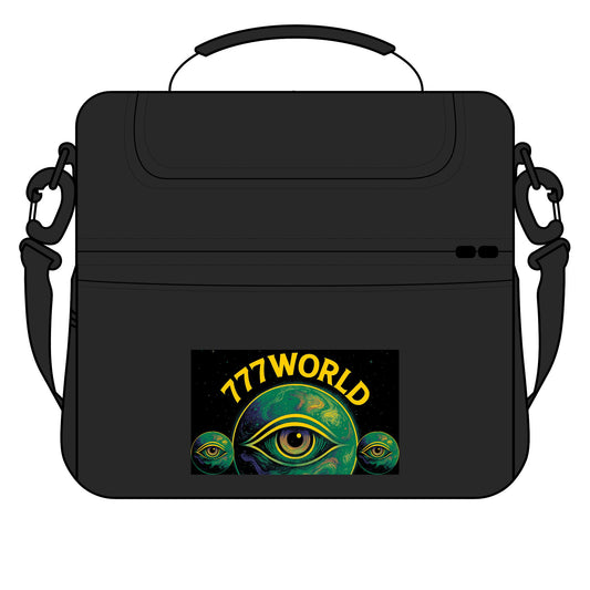 777WORLD Eye Cooler Bag — Insulated Lunch Tote with Mystic Eye Graphic