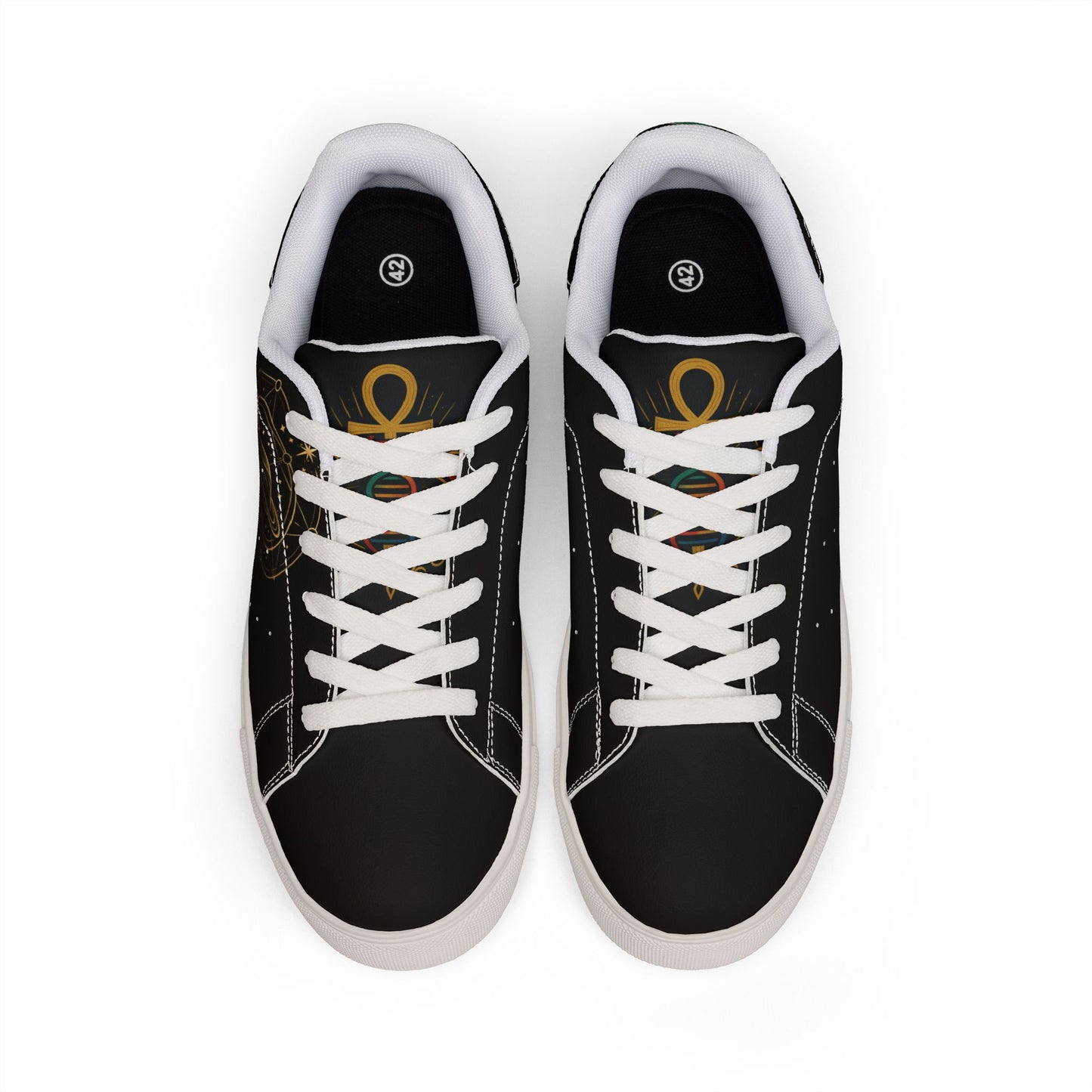Men's Low-Top Leather Sneakers