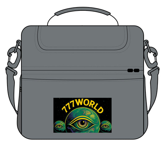 777WORLD Eye Cooler Bag — Insulated Lunch Tote with Mystic Eye Graphic