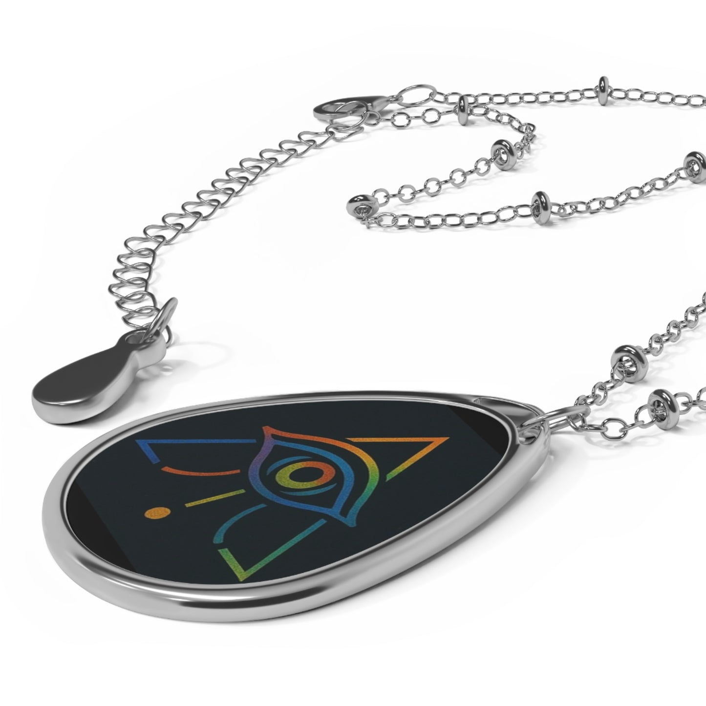 Mystic Eye Teardrop Necklace