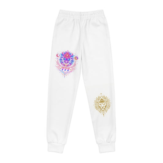 Youth Joggers — Lion Of Light Graphic Sweatpants