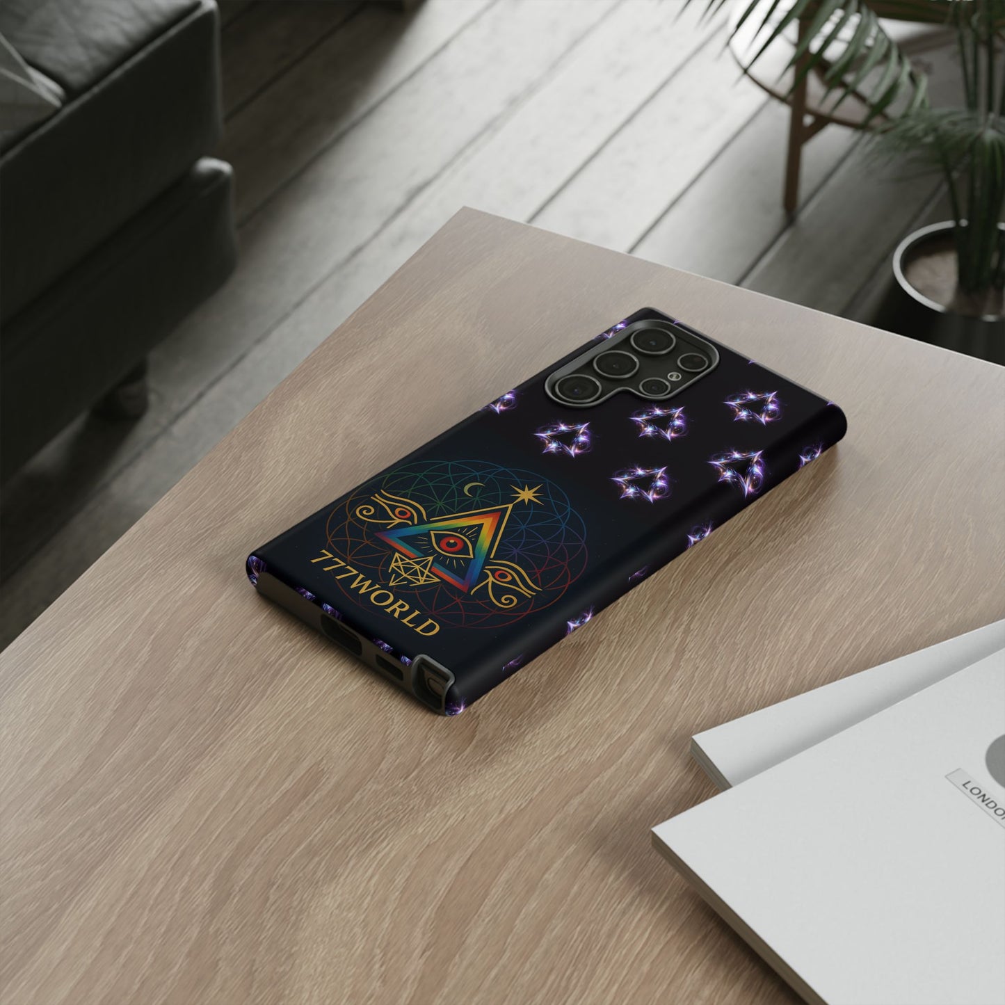 The Living Codex — 777WORLD Esoteric Geometric Protective Cover
