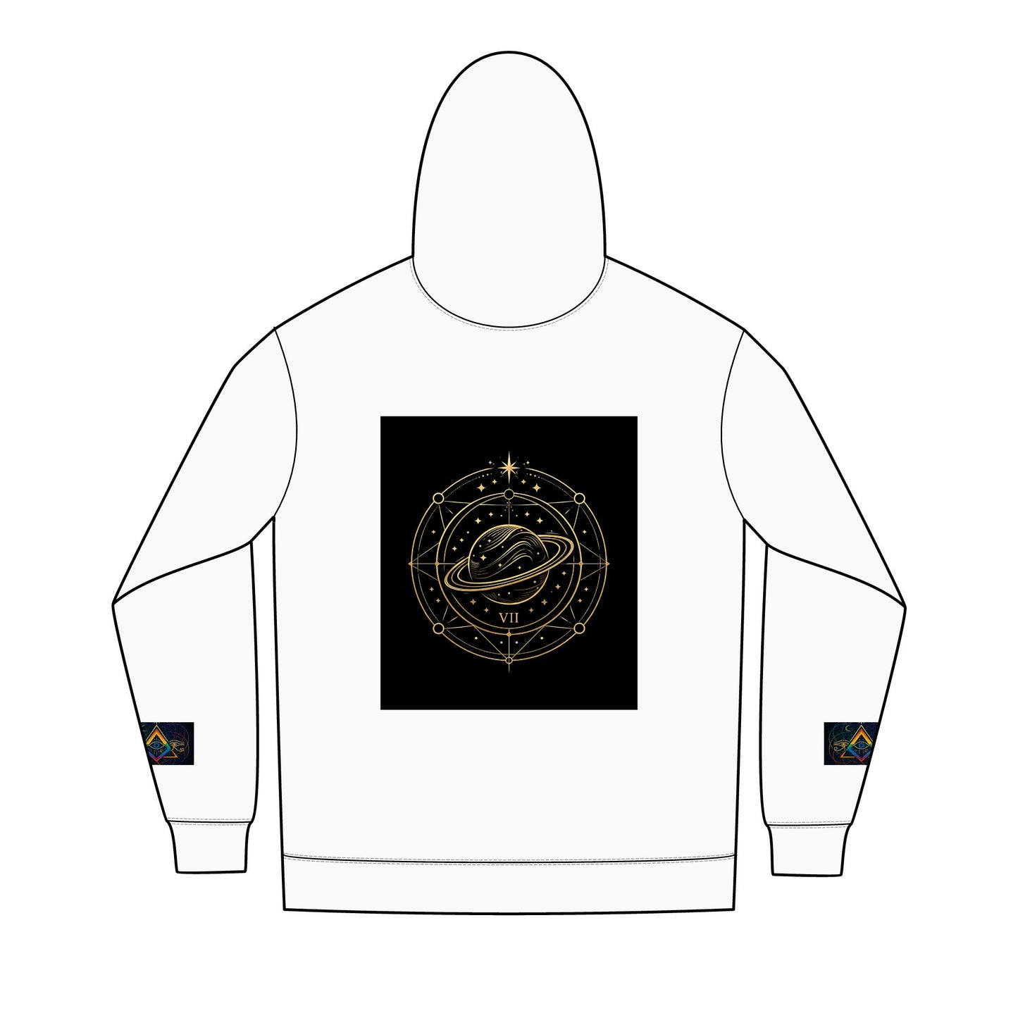 Cosmic Orbit Hoodie — The Living Codex Full‑Zip