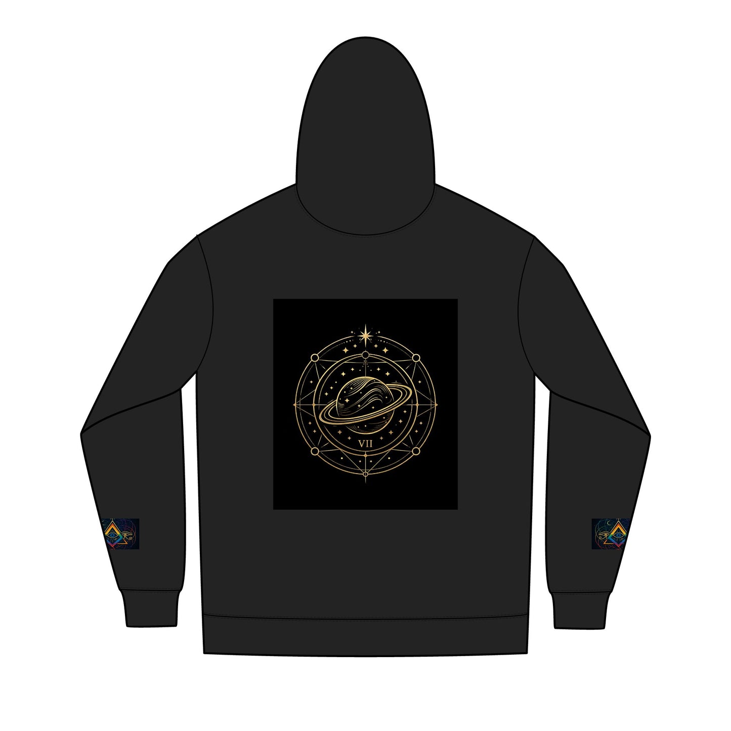 Cosmic Orbit Hoodie — The Living Codex Full‑Zip