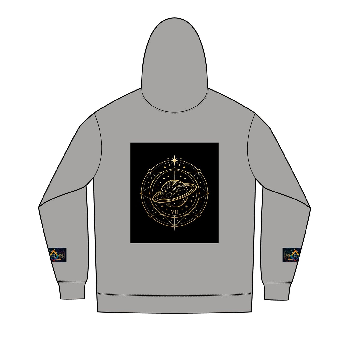 Cosmic Orbit Hoodie — The Living Codex Full‑Zip