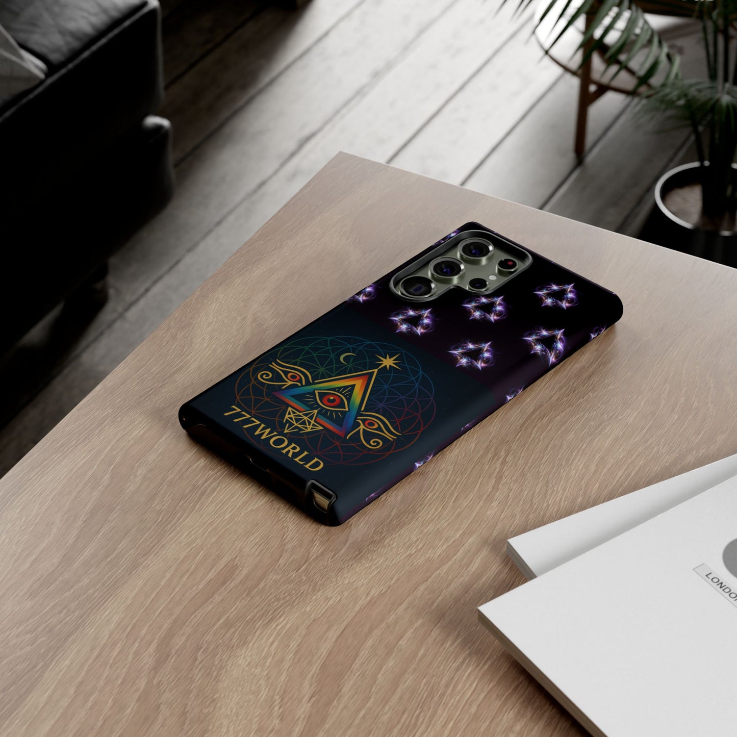 The Living Codex — 777WORLD Esoteric Geometric Protective Cover