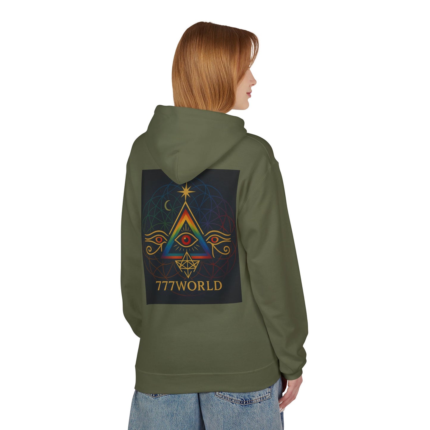 777World Hoodie - Vintage Esoteric Symbol Sweatshirt