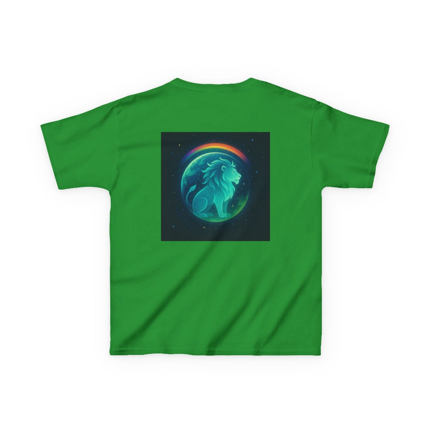 Youth 'Lion of Light' T‑Shirt — Glowing Lion Graphic Tee