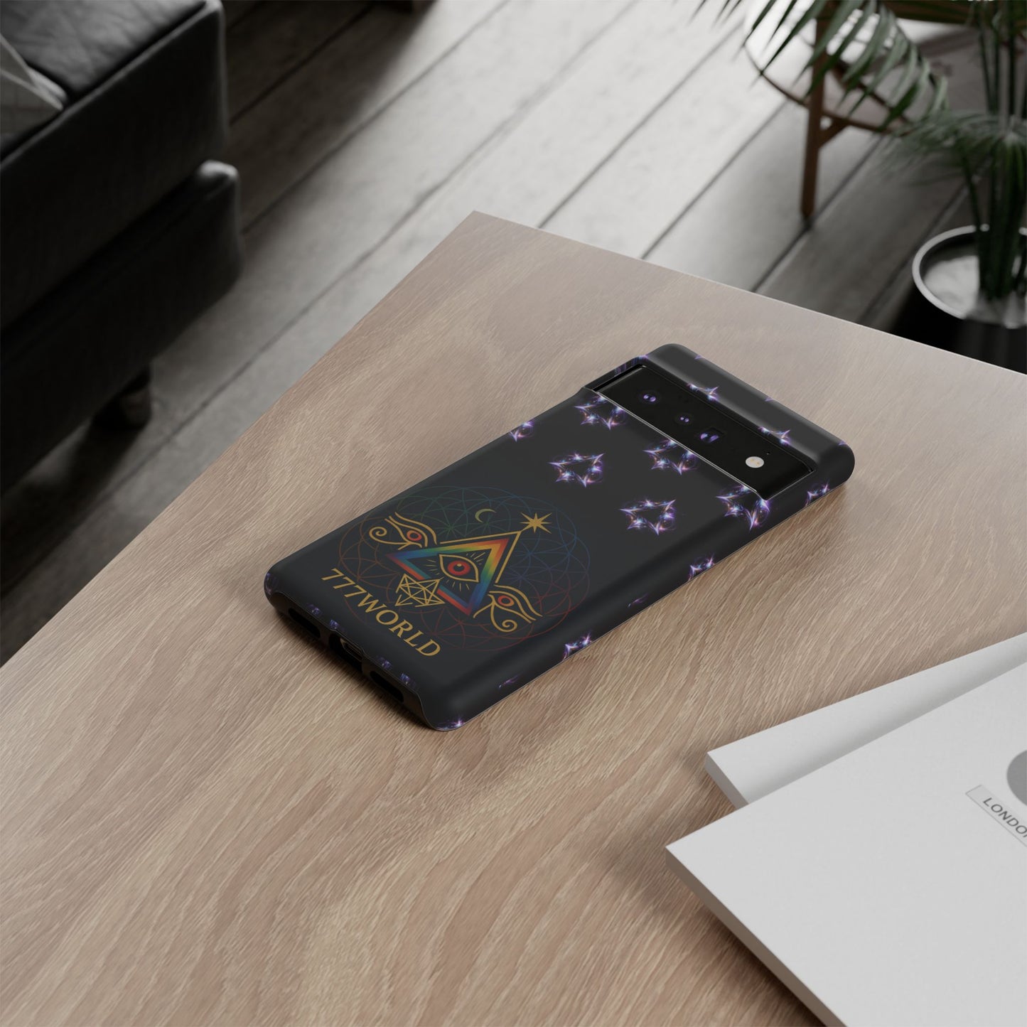 The Living Codex — 777WORLD Esoteric Geometric Protective Cover