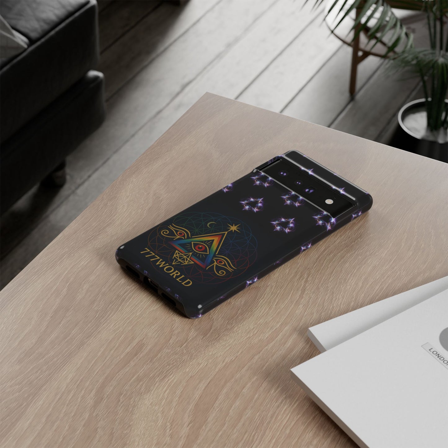 The Living Codex — 777WORLD Esoteric Geometric Protective Cover